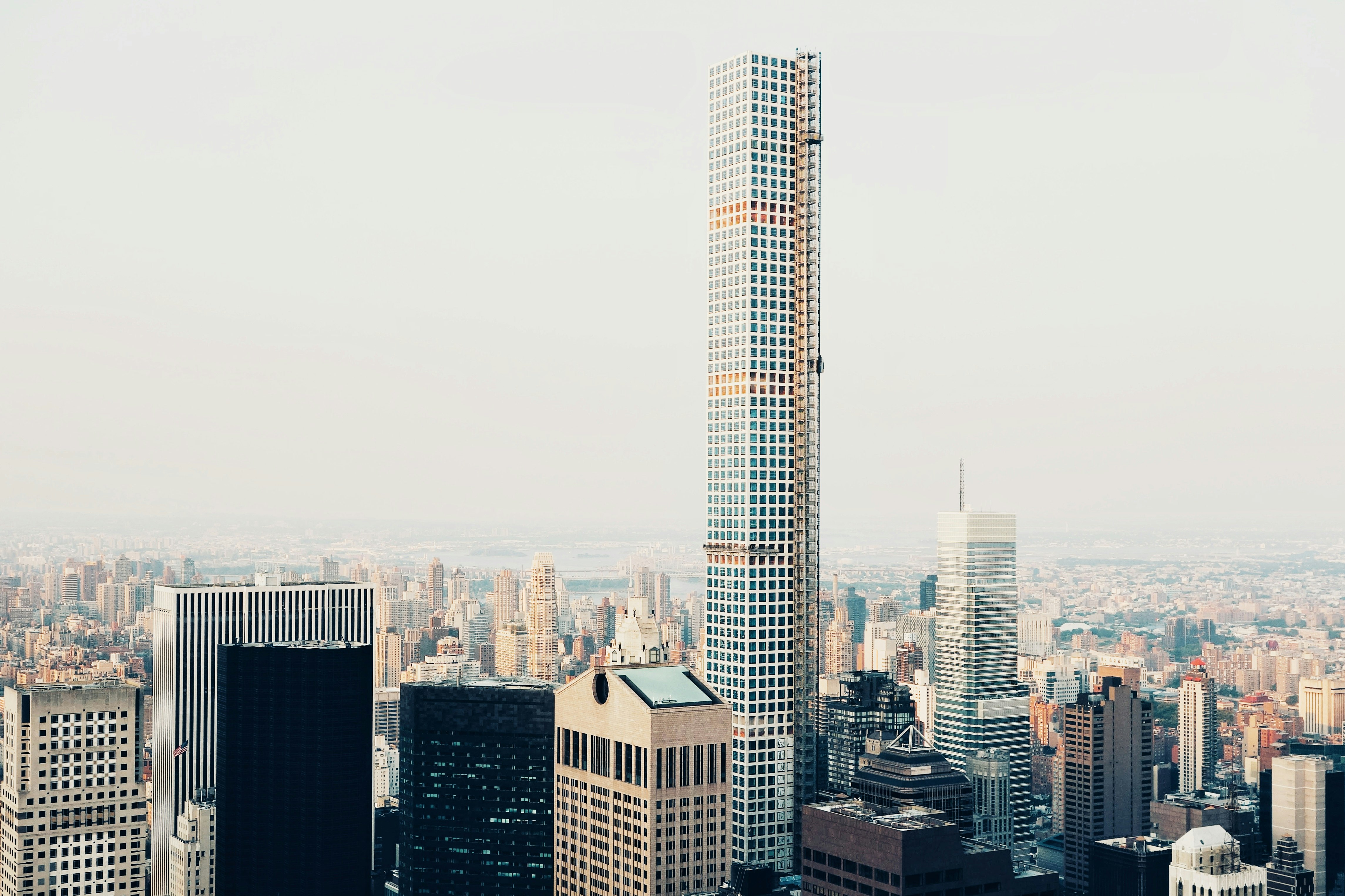 grey high-rise buildings
